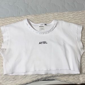 AYBL gym crop top